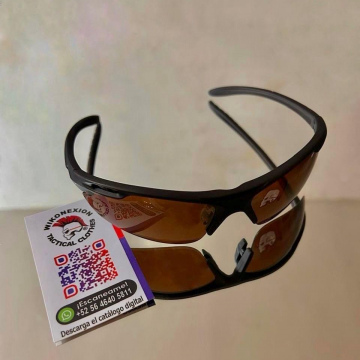 Lentes Tácticos (Armazón Marrón Mica Marrón)